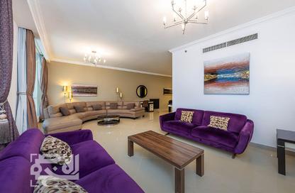 Apartment - 2 - 3 for rent in Beverly Hills Tower - West Bay - West Bay - Doha