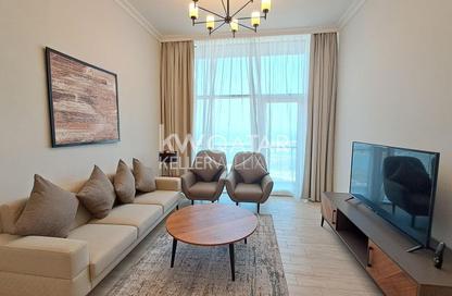 Apartment - 1 Bedroom - 2 Bathrooms for rent in Lusail Marina Heights - Marina District - Lusail