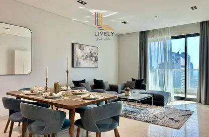 Apartment - 2 Bedrooms - 3 Bathrooms for rent in Marina Tower 27 - Marina District - Lusail