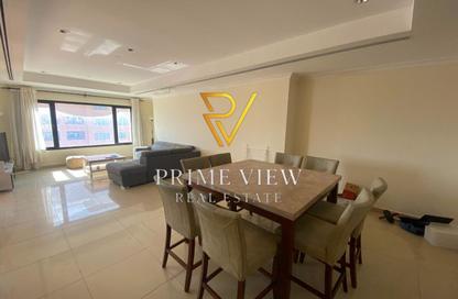 Apartment - 1 Bedroom - 2 Bathrooms for rent in Tower 13 - Porto Arabia - The Pearl Island - Doha
