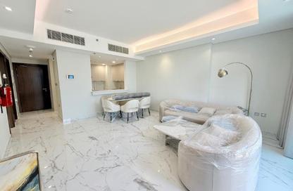 Apartment - 1 Bedroom - 2 Bathrooms for rent in Marina Tower 23 - Marina District - Lusail