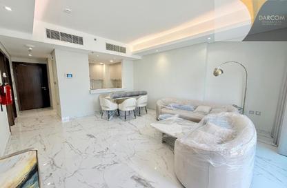 Apartment - 1 Bedroom - 2 Bathrooms for rent in Marina Tower 23 - Marina District - Lusail Apartment - 1 Bedroom - 2 Bathrooms for rent in Marina Tower 23 - Marina District - Lusail