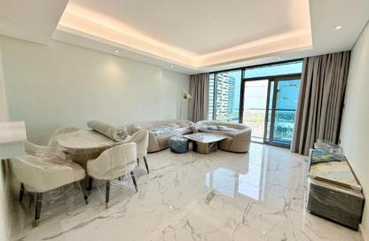 Apartment - 1 Bedroom - 2 Bathrooms for rent in Marina Tower 23 - Marina District - Lusail