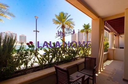 Townhouse - 1 - 2 for rent in Viva West - Viva Bahriyah - The Pearl Island - Doha