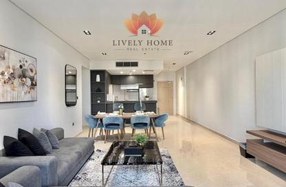 Apartment - 2 - 3 for rent in Lusail Marina Heights - Marina District - Lusail