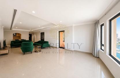 Apartment - 1 Bedroom - 2 Bathrooms for rent in East Porto Drive - Porto Arabia - The Pearl Island - Doha Apartment - 1 Bedroom - 2 Bathrooms for rent in East Porto Drive - Porto Arabia - The Pearl Island - Doha