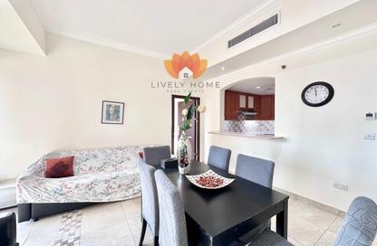 Apartment - 2 Bedrooms - 2 Bathrooms for rent in East Porto Drive - Porto Arabia - The Pearl Island - Doha