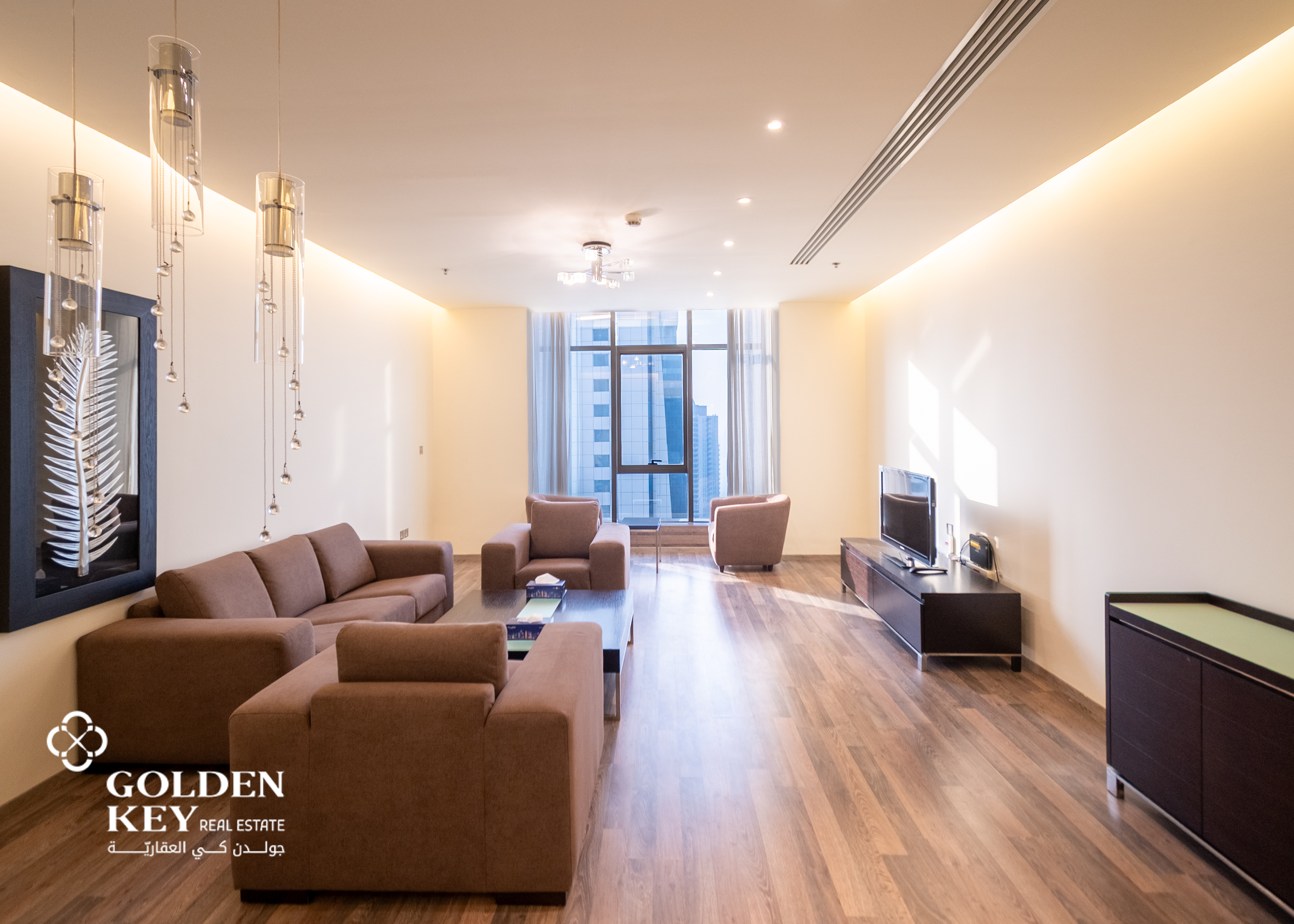 High Floor | Furnished 2 Bedroom in West Bay