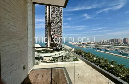 Apartment - 2 Bedrooms - 3 Bathrooms for rent in Lusail Marina Heights - Marina District - Lusail Apartment - 2 Bedrooms - 3 Bathrooms for rent in Lusail Marina Heights - Marina District - Lusail