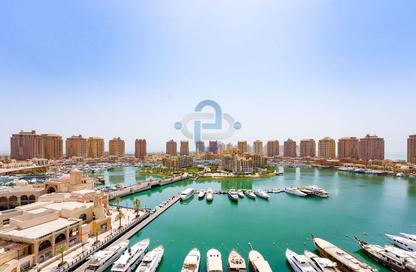 Apartment - 1 Bedroom - 1 Bathroom for sale in East Porto Drive - Porto Arabia - The Pearl Island - Doha Apartment - 1 Bedroom - 1 Bathroom for sale in East Porto Drive - Porto Arabia - The Pearl Island - Doha