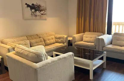 شقة - غرفة نوم - 2 حمامات للايجار في طريق بورتو الشرقي - بورتو أرابيا - جزيرة اللؤلؤة - الدوحة