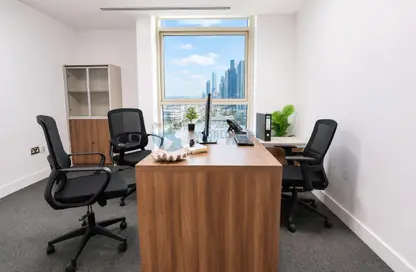 Office Space - Studio - 4 Bathrooms for rent in Al Jazeera Tower - West Bay - West Bay - Doha