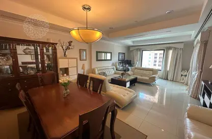Apartment - 2 Bedrooms - 3 Bathrooms for rent in East Porto Drive - Porto Arabia - The Pearl Island - Doha