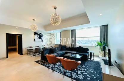 Apartment - 2 Bedrooms - 3 Bathrooms for rent in West Bay Tower - West Bay - West Bay - Doha