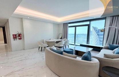 Apartment - 2 Bedrooms - 3 Bathrooms for rent in Lusail Marina Heights - Marina District - Lusail
