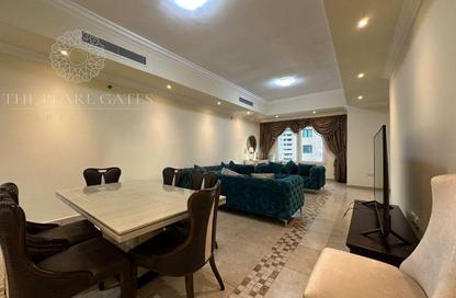 Apartment - 2 Bedrooms - 3 Bathrooms for rent in East Porto Drive - Porto Arabia - The Pearl Island - Doha