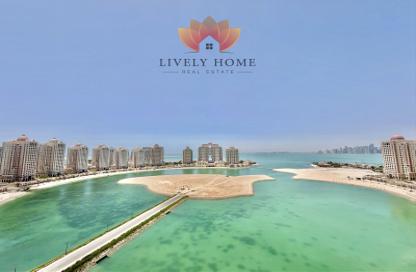 Apartment - 3 - 4 for rent in Viva East - Viva Bahriyah - The Pearl Island - Doha