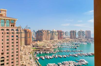 Apartment - 2 Bedrooms - 3 Bathrooms for rent in West Porto Drive - Porto Arabia - The Pearl Island - Doha
