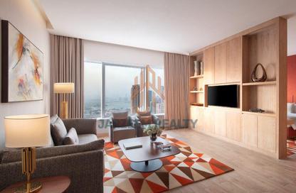 Hotel Apartments - 2 Bedrooms - 2 Bathrooms for rent in West Bay Tower - West Bay - West Bay - Doha