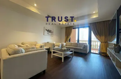 Apartment - 1 Bedroom - 2 Bathrooms for rent in East Porto Drive - Porto Arabia - The Pearl Island - Doha