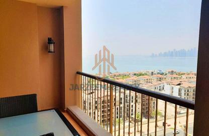 Apartment - 1 Bedroom - 1 Bathroom for rent in East Porto Drive - Porto Arabia - The Pearl Island - Doha Apartment - 1 Bedroom - 1 Bathroom for rent in East Porto Drive - Porto Arabia - The Pearl Island - Doha