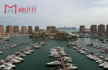 Apartment - 3 Bedrooms - 4 Bathrooms for rent in West Porto Drive - Porto Arabia - The Pearl Island - Doha