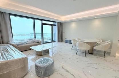 Apartment - 2 Bedrooms - 3 Bathrooms for rent in Lusail Marina Heights - Marina District - Lusail