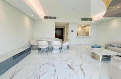 Apartment - 2 Bedrooms - 3 Bathrooms for rent in Lusail Marina Heights - Marina District - Lusail Apartment - 2 Bedrooms - 3 Bathrooms for rent in Lusail Marina Heights - Marina District - Lusail