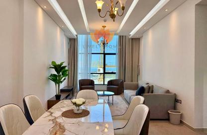 Apartment - 2 Bedrooms - 3 Bathrooms for rent in Lusail Marina Heights - Marina District - Lusail