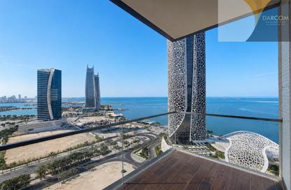 Apartment - 2 - 4 for rent in Lusail Marina Heights - Marina District - Lusail