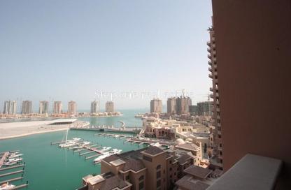 Apartment - 2 Bedrooms - 3 Bathrooms for rent in East Porto Drive - Porto Arabia - The Pearl Island - Doha