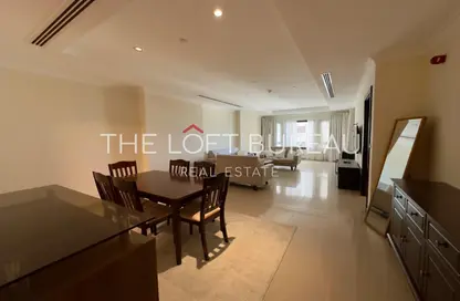 Apartment - 1 Bedroom - 2 Bathrooms for rent in West Porto Drive - Porto Arabia - The Pearl Island - Doha