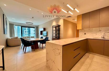 Apartment - 2 - 4 for rent in Marina Tower 12 - Marina District - Lusail
