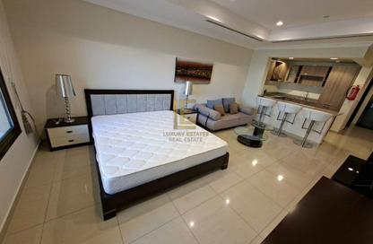 Apartment - Studio - 1 Bathroom for rent in East Porto Drive - Porto Arabia - The Pearl Island - Doha