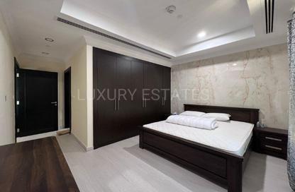 Apartment - 1 - 2 for rent in Tower 5 - Porto Arabia - The Pearl Island - Doha