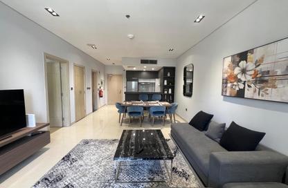 Apartment - 1 Bedroom - 2 Bathrooms for rent in Lusail Marina Heights - Marina District - Lusail
