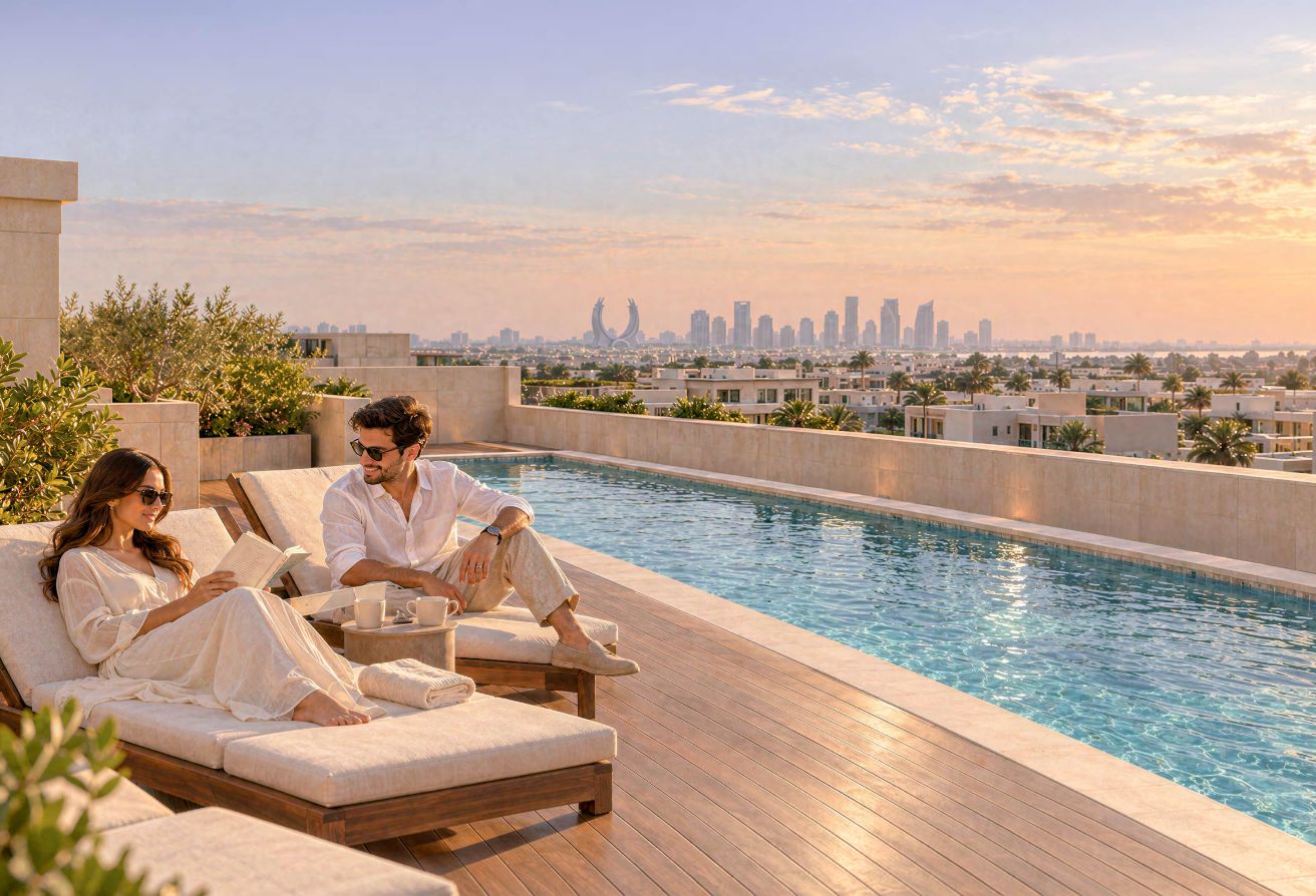 Extended 85m² Residence with Street Views | Lusail thumbnail 10