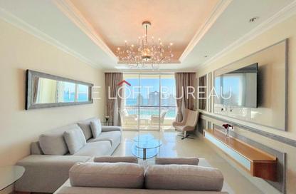 Apartment - 3 - 3 for rent in Viva West - Viva Bahriyah - The Pearl Island - Doha