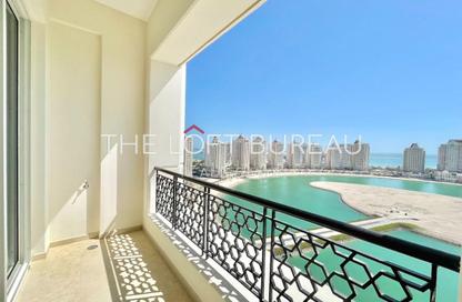 Apartment - 3 - 3 for rent in Viva West - Viva Bahriyah - The Pearl Island - Doha Apartment - 3 - 3 for rent in Viva West - Viva Bahriyah - The Pearl Island - Doha