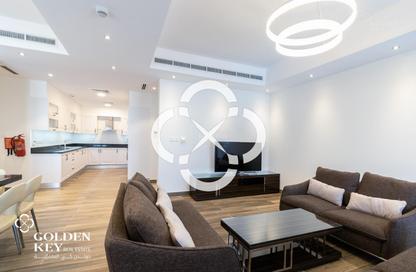 Apartment - 2 Bedrooms - 3 Bathrooms for rent in Lusail Marina Heights - Marina District - Lusail