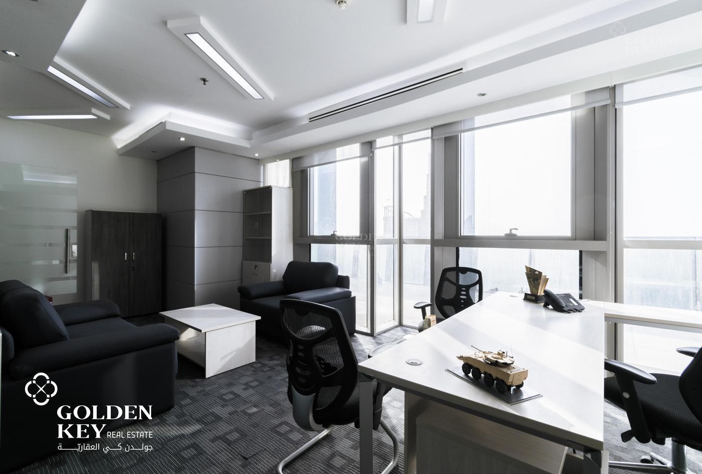 Fully Furnished Office | With Balcony | High Floor