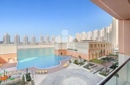 Apartment - Studio - 1 Bathroom for rent in Viva East - Viva Bahriyah - The Pearl Island - Doha