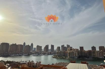 Apartment - 1 Bedroom - 2 Bathrooms for rent in East Porto Drive - Porto Arabia - The Pearl Island - Doha