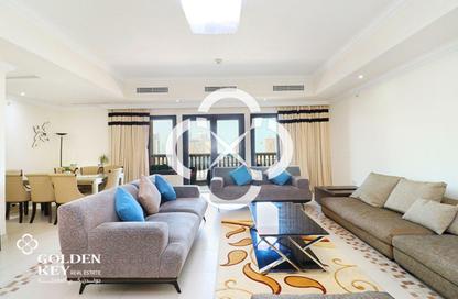 Apartment - 3 Bedrooms - 4 Bathrooms for sale in West Porto Drive - Porto Arabia - The Pearl Island - Doha