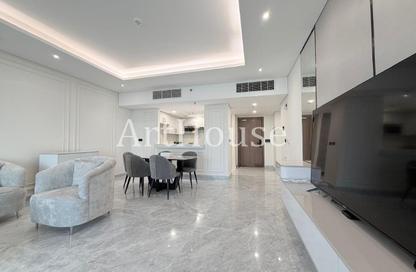 Apartment - 2 - 3 for rent in Lusail Residence - Marina District - Lusail