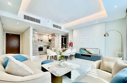 Apartment - 2 Bedrooms - 3 Bathrooms for rent in Marina Tower 23 - Marina District - Lusail