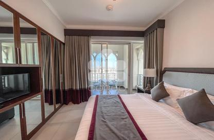 شقة - غرفة نوم - 2 حمامات للايجار في فيفا غرب - فيفا بحرية - جزيرة اللؤلؤة - الدوحة