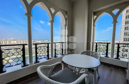 Apartment - 1 Bedroom - 2 Bathrooms for rent in Viva West - Viva Bahriyah - The Pearl Island - Doha