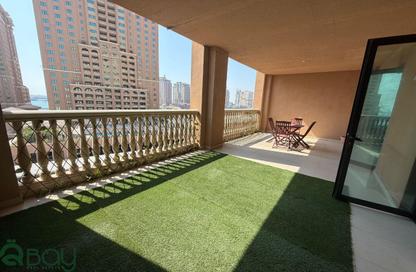 Apartment - 1 - 2 for rent in West Porto Drive - Porto Arabia - The Pearl Island - Doha
