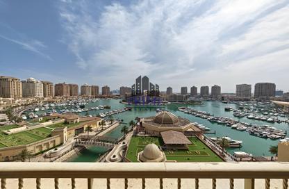 Apartment - 3 Bedrooms - 4 Bathrooms for rent in West Porto Drive - Porto Arabia - The Pearl Island - Doha